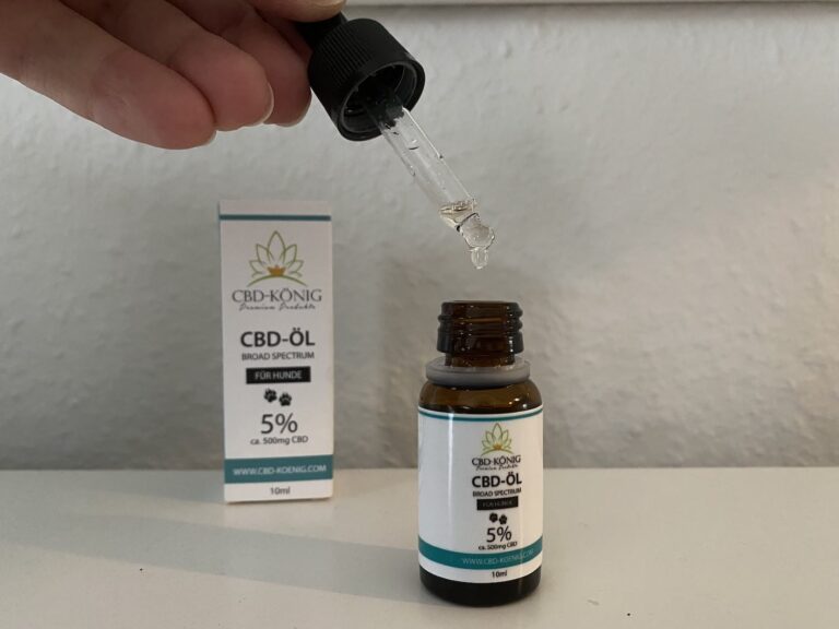 CBD-Öl  für Hunde von CBD-König
