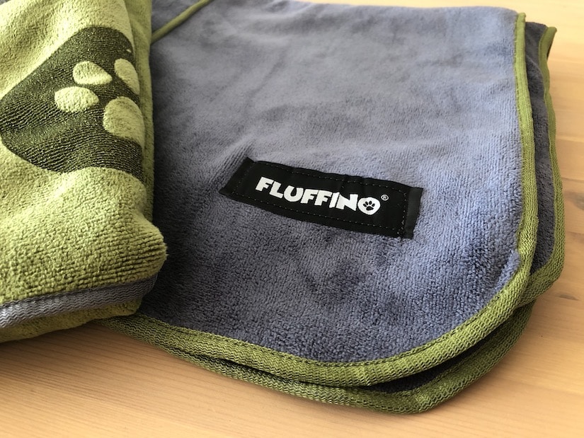 Das Handtuch für Hunde von Fluffino