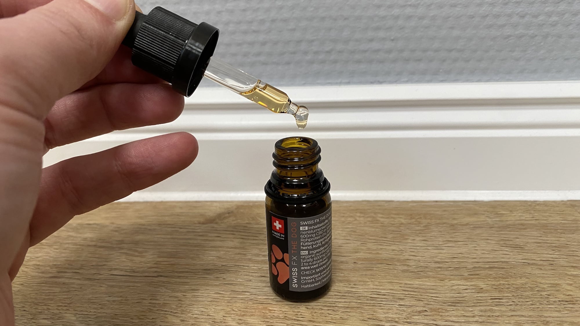 CBD Öl für den Hund von SWISS FX Pets